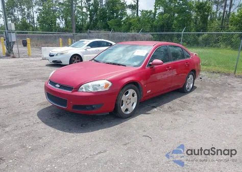 2008 Chevrolet Impala Ss из США, поврежденный, VIN 2G1WD58C881201437